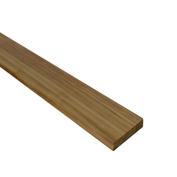 Teak Lumber S4S 1/2" x 2-1/2" x 3'