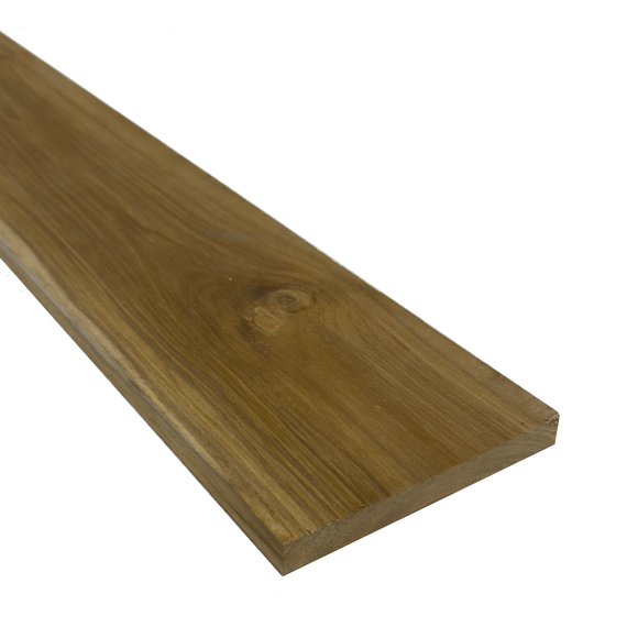 Teak Lumber S4S 1/2" x 6" x 3'