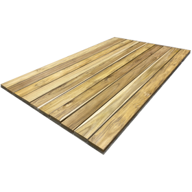 Premium Teak 4” Decking Pack in R3 Profile – Approximately* 16 Square Feet