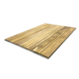 Premium Teak 6” Decking Pack in R3 Profile – Approximately* 16 Square Feet