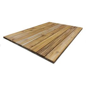 Premium Teak 5” Decking Pack in R3 Profile – Approximately* 16 Square Feet