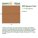 200 Square Foot Deck Pack - 6" Boards-1