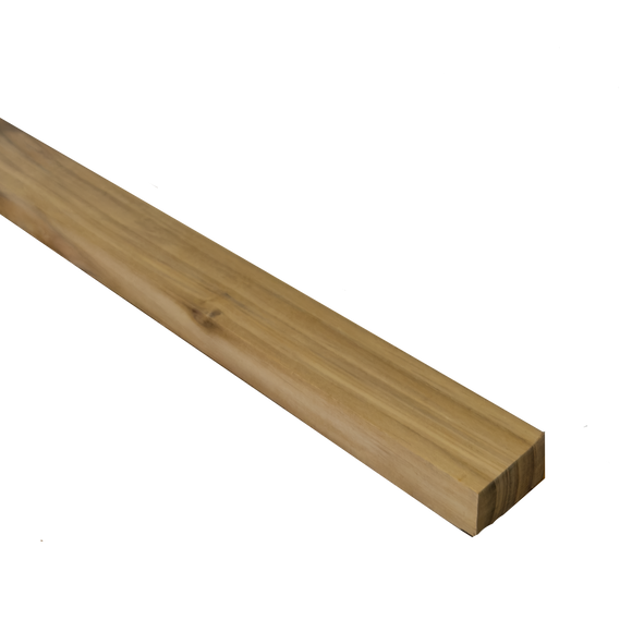 Teak Lumber S4S 1" x 1-3/4" x 3'
