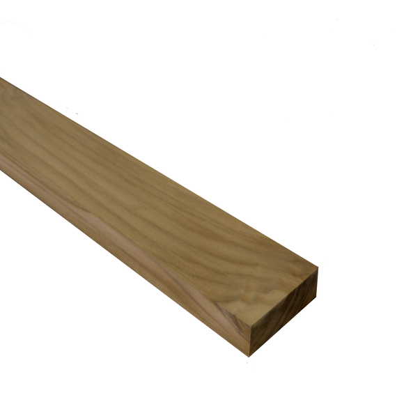 Teak Lumber S4S 1" x 2-1/2" x 3'