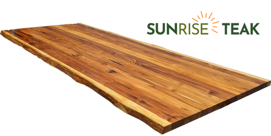 Sunrise Teak Countertop Panel Two-Sided
