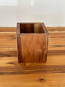 Sunrise Teak Lamp Shade 5" x 5" x 8" (L x W x H)-2