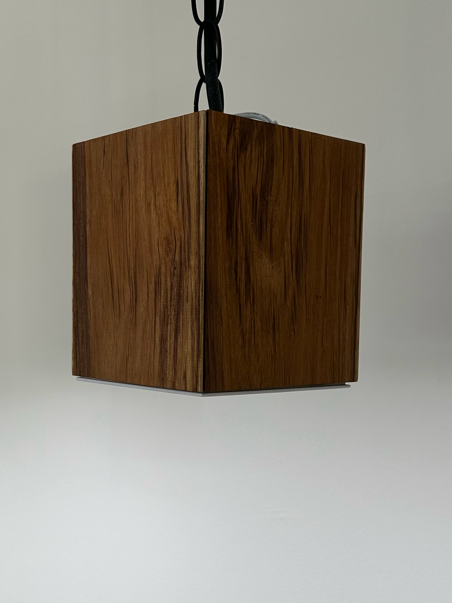 Sunrise Teak Lamp Shade 5" x 5" x 8" (L x W x H)