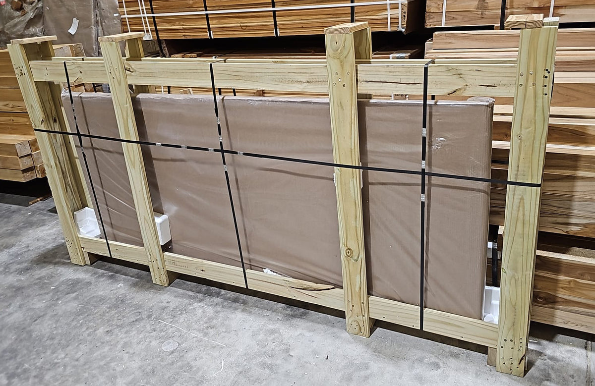 Crated Delivery Countertops and Tabletops | Sunrise Teak