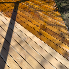 Standard Teak Decking Board 1" x 4" x 7' - 0