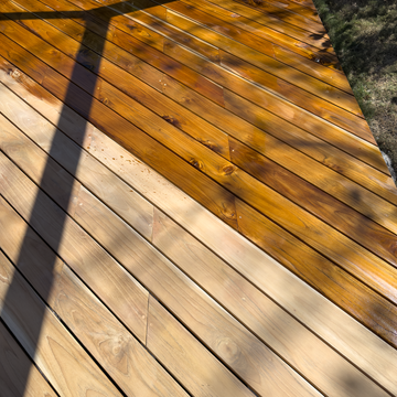 Standard Teak Decking Board 1" x 4" x 7' - 0