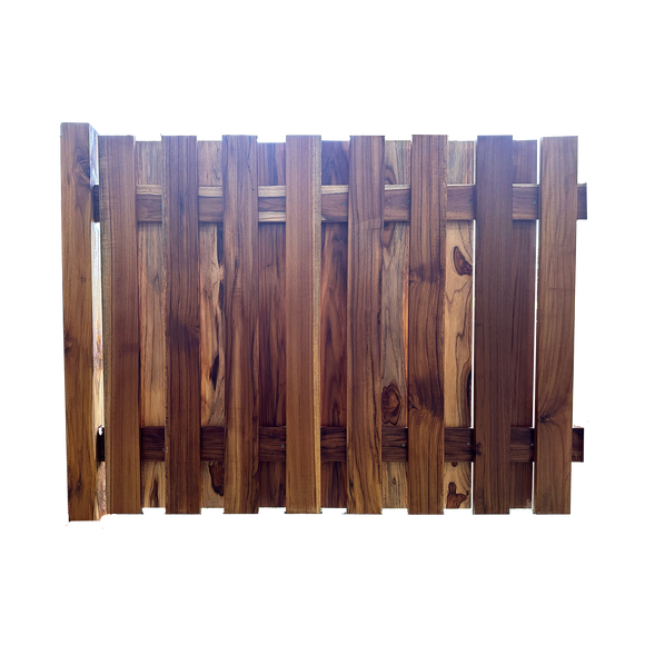 7' WIDE X 7' HIGH FENCE BUNDLE IN 4" x 4" POSTS AND 5" PICKETS (1 POST IN SHADOWBOX STYLE)