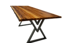 Sunrise Teak Live Edge Dining Table-2