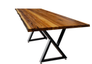 Sunrise Teak Live Edge Dining Table-4