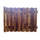 7' WIDE X 7' HIGH FENCE BUNDLE IN 3" x 3" POSTS AND 4" BOARDS-1