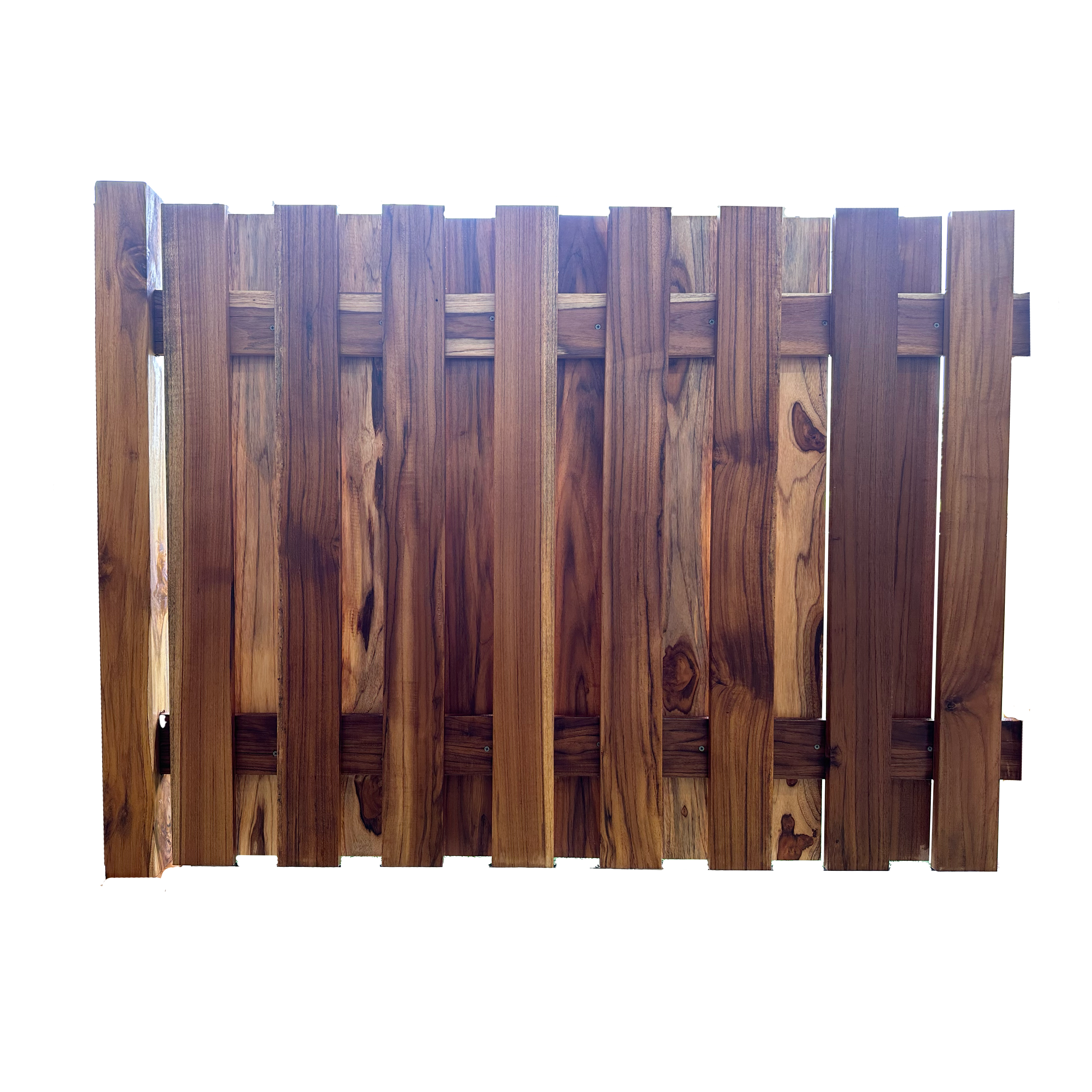 7' WIDE X 7' HIGH FENCE BUNDLE IN 3" x 3" POSTS AND 4" BOARDS