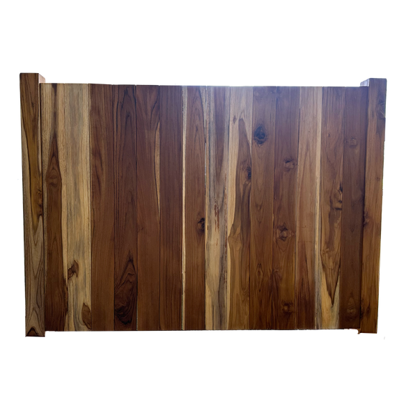 7' WIDE X 7' HIGH FENCE BUNDLE IN 3" x 3" POSTS AND 4" BOARDS