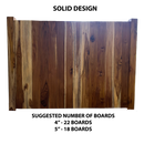 Teak Fence Picket Board-4