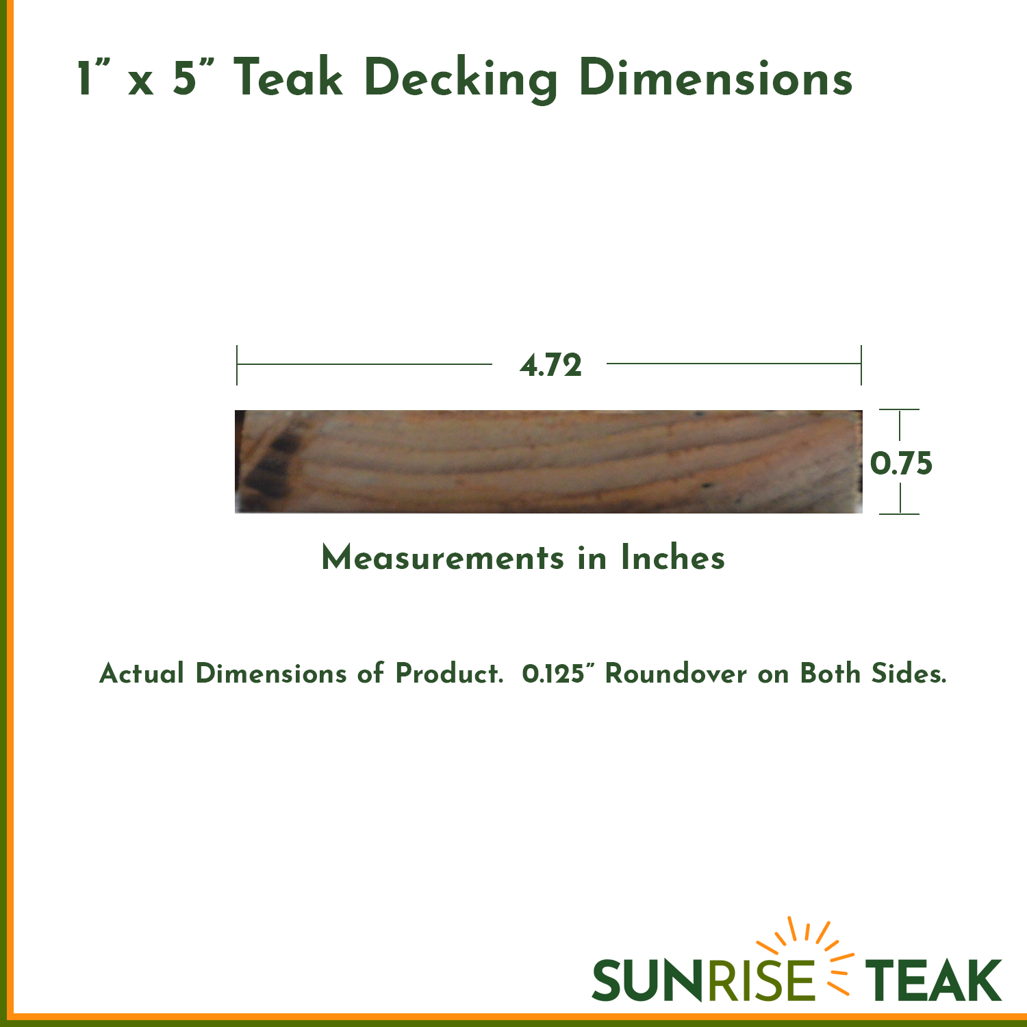 Premium Teak Decking