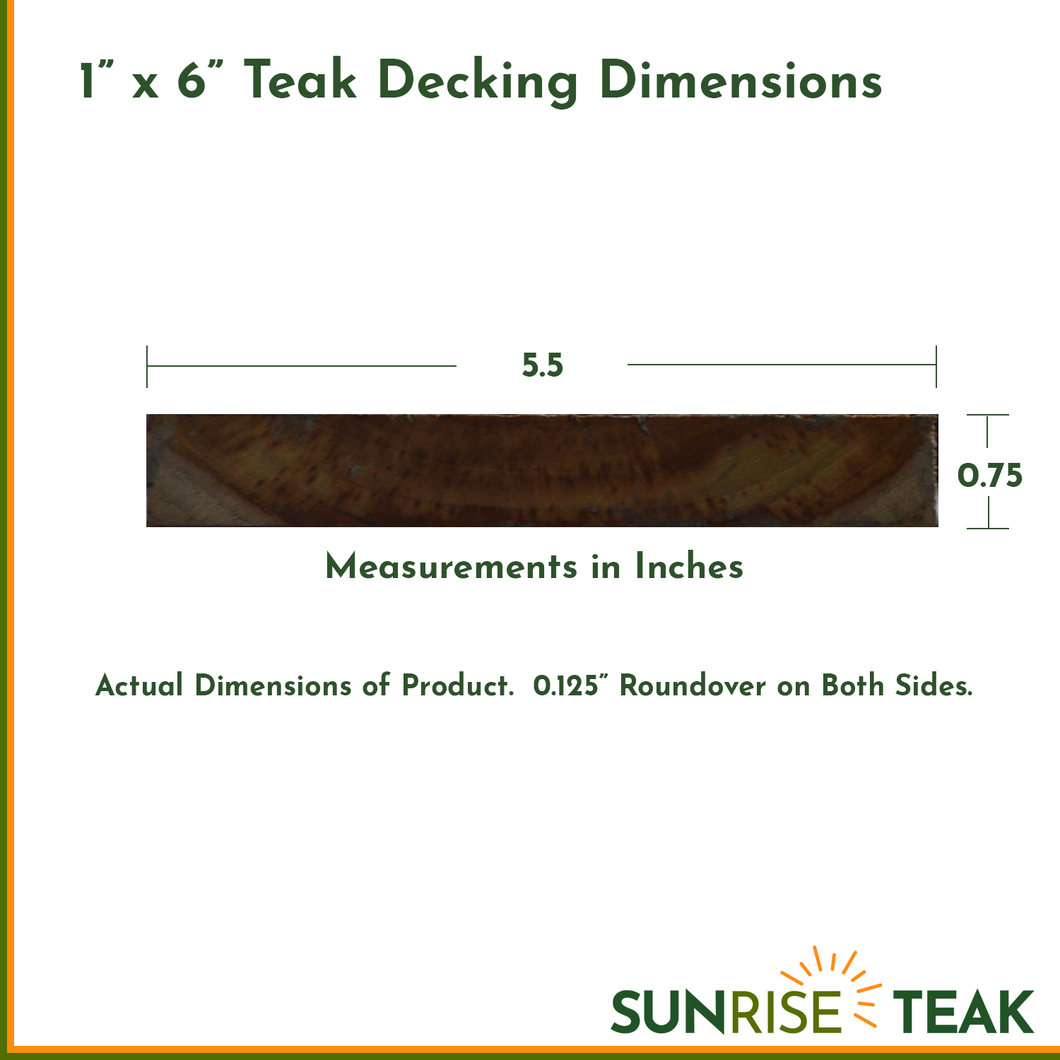 Premium Teak Decking