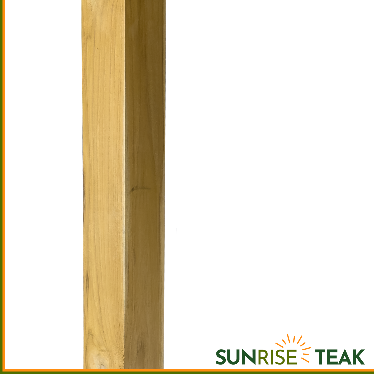 Teak Lumber Posts S4S 4" x 4" x 7' - 0