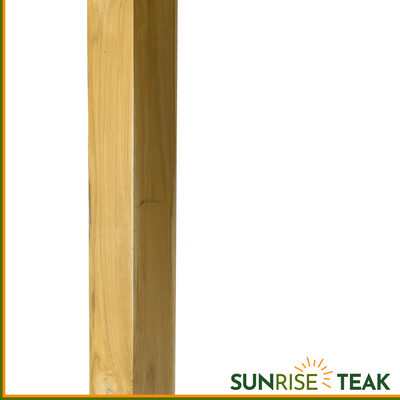 Teak Lumber Posts S4S 4" x 4" x 7' - 0