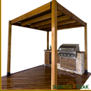 Teak Lumber Posts S4S 4" x 4" x 7'-3